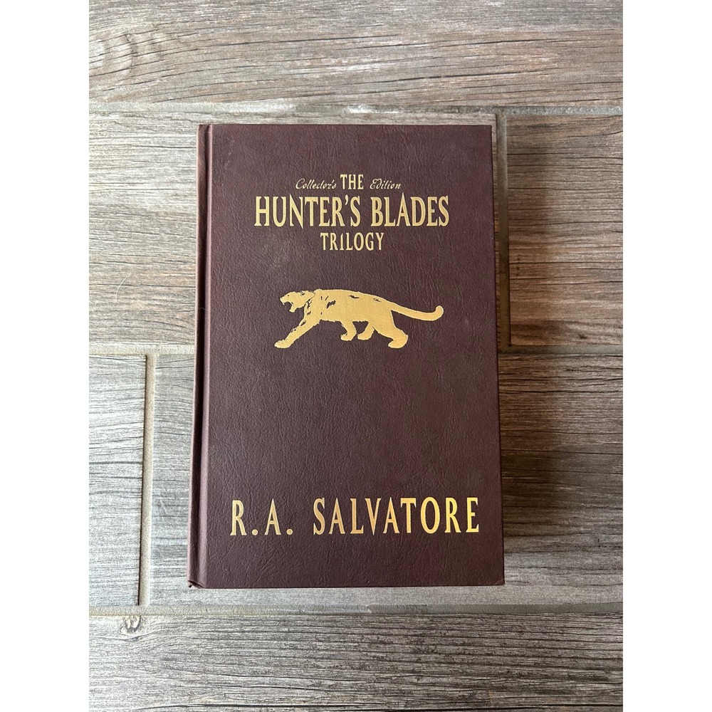 The Hunters Blades Trilogy Collectors Edition R.A. Salvatore Forgotten Realms HC
